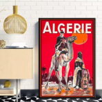 poster algerien vintage
