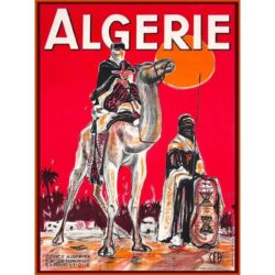 poster algerien vintage