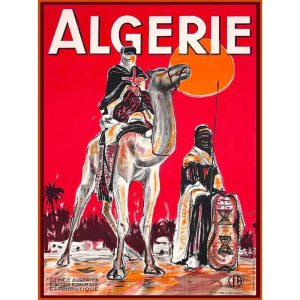 poster algerien vintage