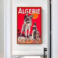 poster algerien vintage