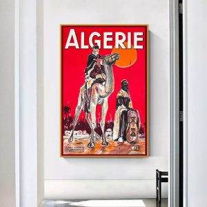 poster algerien vintage