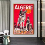 poster algerien vintage