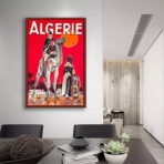 poster algerien vintage