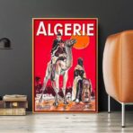 poster algerien vintage