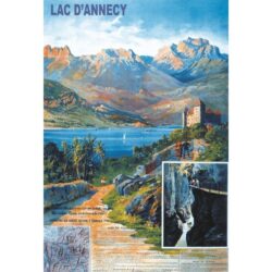 poster lake dannecy 2