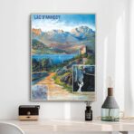 poster lake dannecy 2