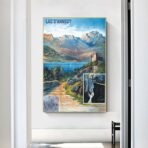 poster lake dannecy 2
