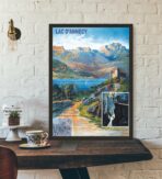 poster lake dannecy 2