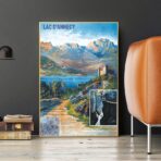 poster lake dannecy 2