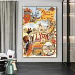 vintage lyon poster 2