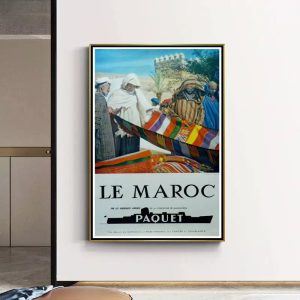 poster marokko vintage