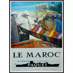 poster marokko vintage