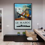 poster marokko vintage