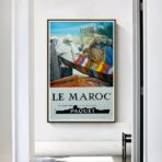 poster marokko vintage