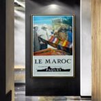 poster marokko vintage