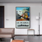 poster marokko vintage