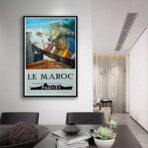poster marokko vintage