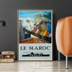 poster marokko vintage