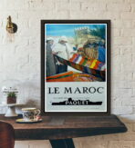 poster marokko vintage