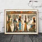 agypten wandbild poster