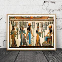 agypten wandbild poster