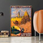 poster vintage algerien