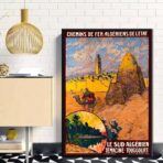 poster vintage algerien