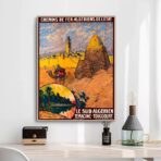 poster vintage algerien