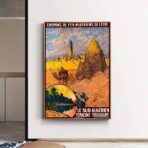 poster vintage algerien