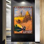 poster vintage algerien
