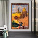 poster vintage algerien