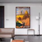 poster vintage algerien