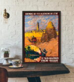 poster vintage algerien