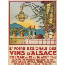 poster vintage elsass