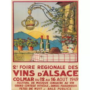 poster vintage elsass