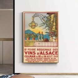 poster vintage elsass