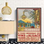 poster vintage elsass