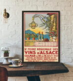 poster vintage elsass