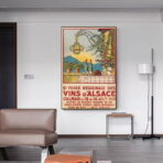 poster vintage elsass