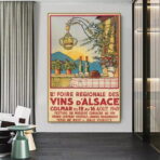 poster vintage elsass