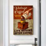 vintage kaffee poster