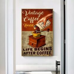 vintage kaffee poster