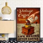 vintage kaffee poster