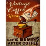 vintage kaffee poster