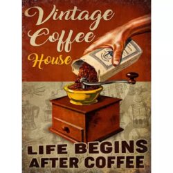 vintage kaffee poster