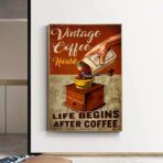 vintage kaffee poster