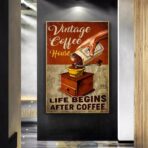 vintage kaffee poster