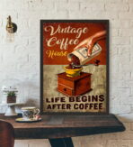 vintage kaffee poster