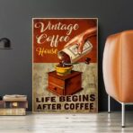 vintage kaffee poster