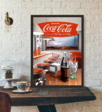 vintage coca cola plakat